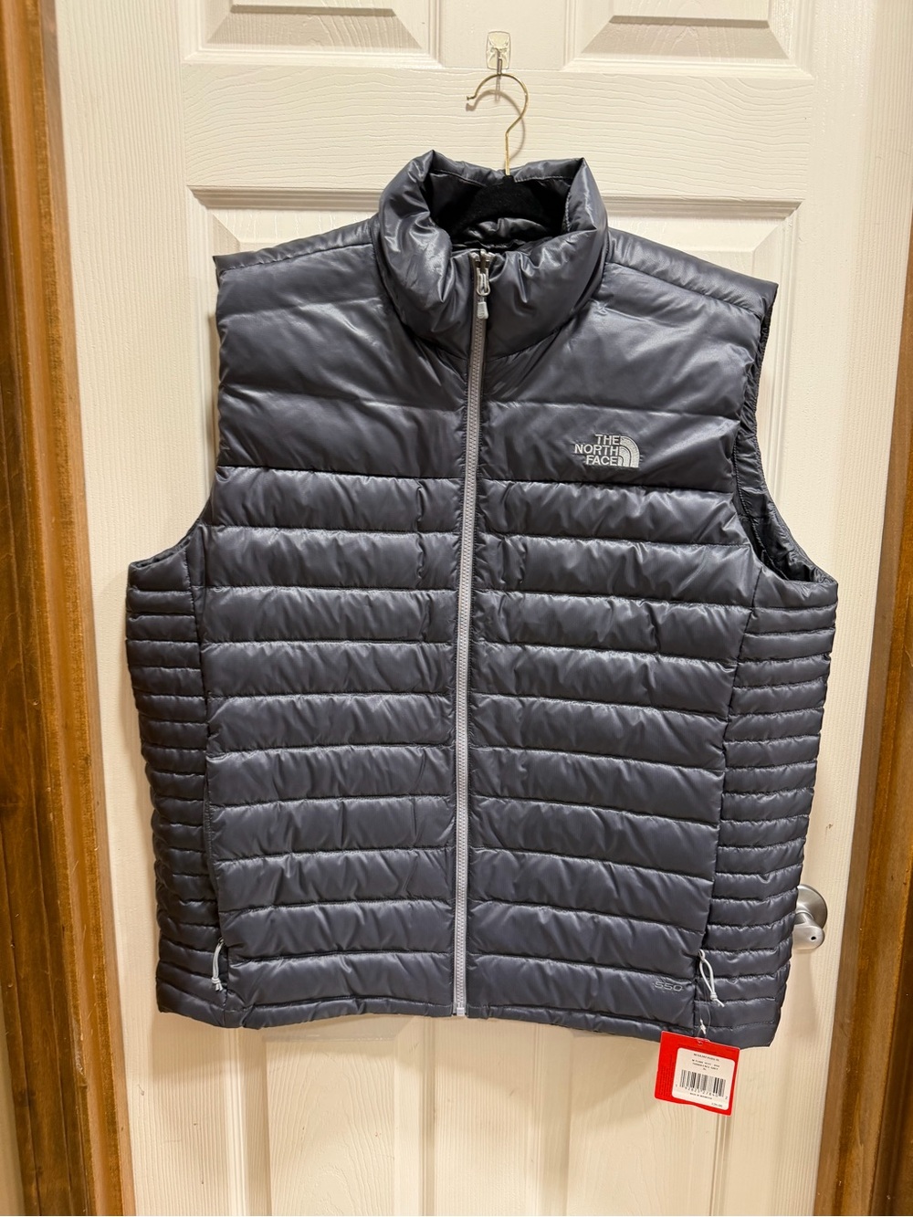 The North Face Men’s Charcoal Quilted Puffer Vest